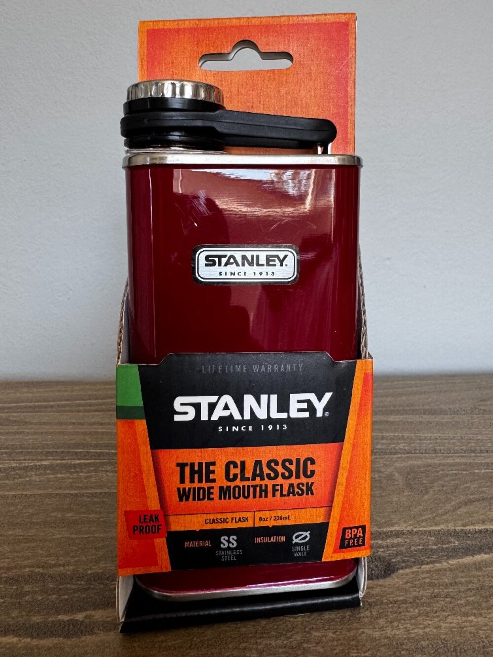 NWT Stanley Classic Wide Mouth Flask